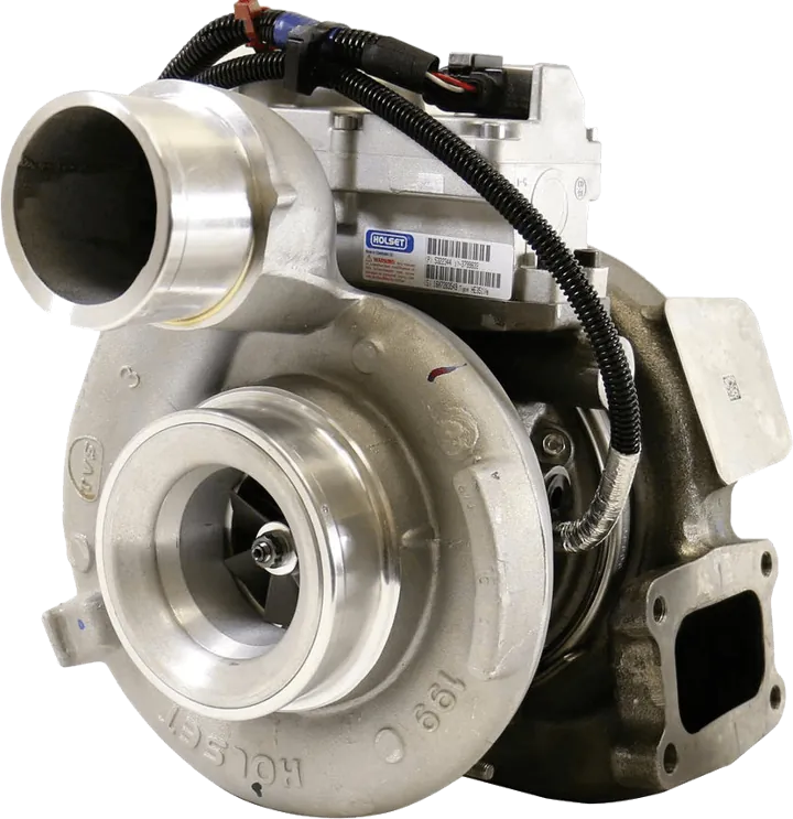 Remanufactured Holset VGT turbocharger with electronic actuator